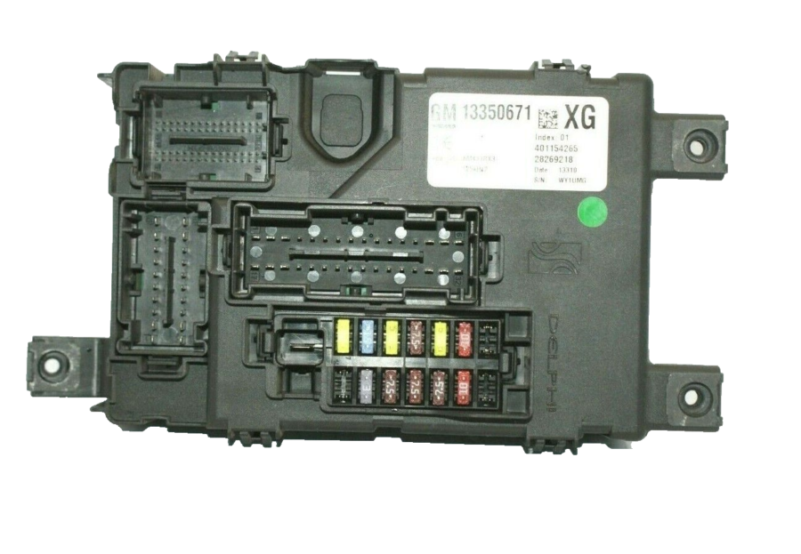 OPEL Corsa D Fuse Box 13350671 401154265 28269218