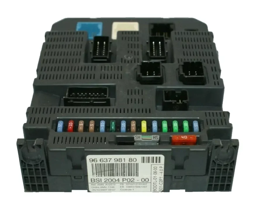 Fuse Box PEUGEOT 308/CITROEN C3 9663798180 96 637 981 80 BSI2004P0200