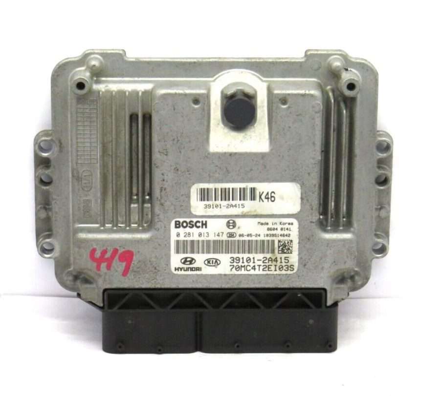 ECU HYUNDAI 0281013147 0 281 013 147 391012A415 39101-2A415 - Image 2
