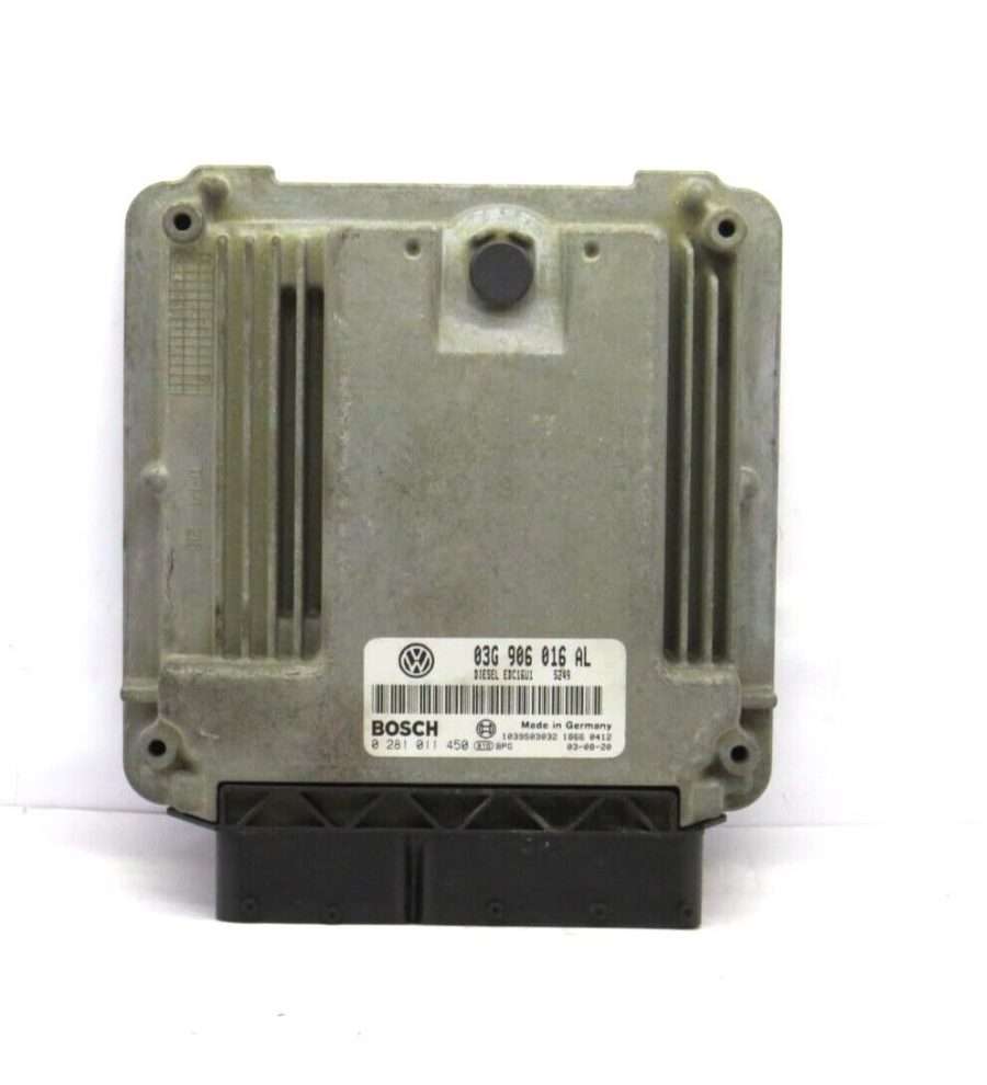 ECU VW/AUDI 03G906016AL 03G 906 016 AL 0281011450 0 281 011 450 - Image 3