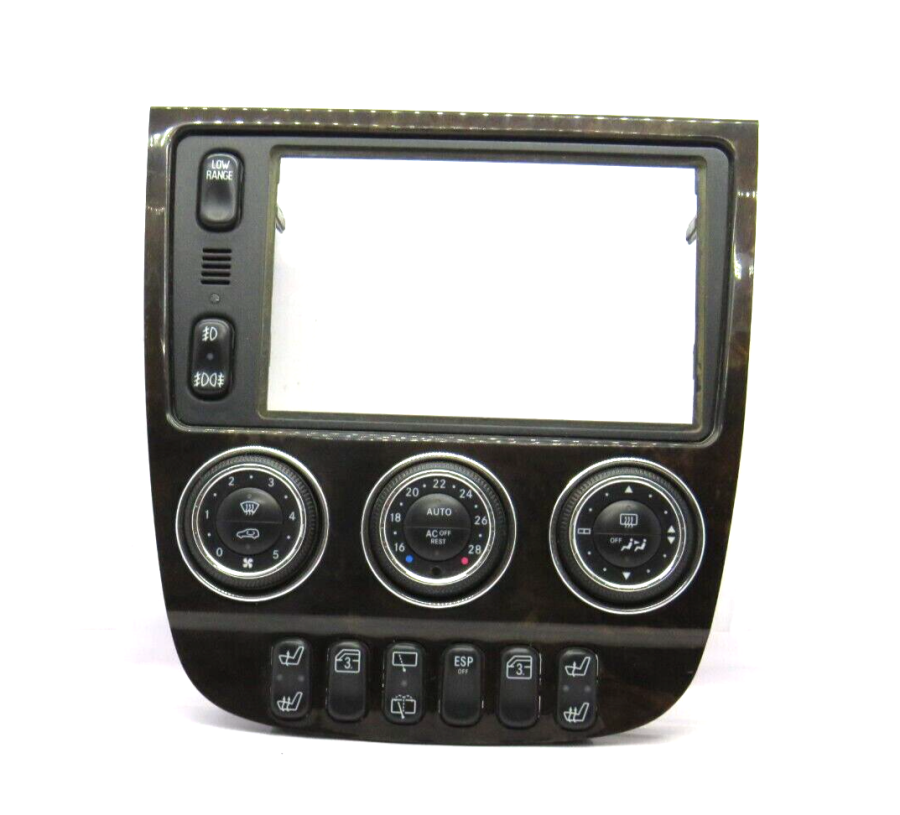 Heating control MERCEDES-BENZ ML-CLASS W163 A1638205589KZ 5HB96464306 - Image 2