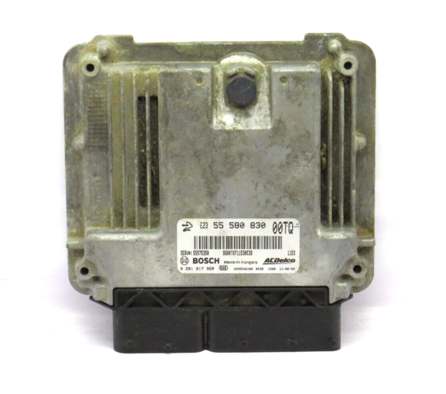 ECU OPEL CORSA D 1.3 55580830 5558083000TQ 0281017960 0 281 017 960 - Image 2