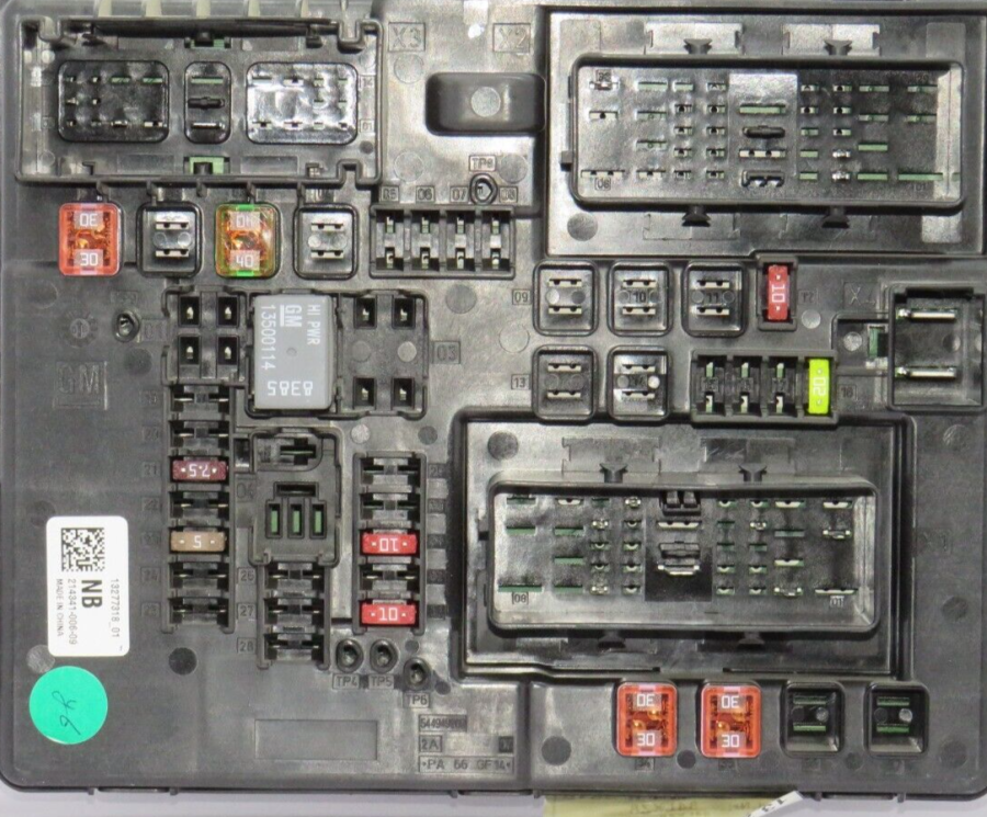 Caja de Fusibles OPEL INSIGNIA BERLINA 1327731801 13277318 21434100609 - Imagen 4
