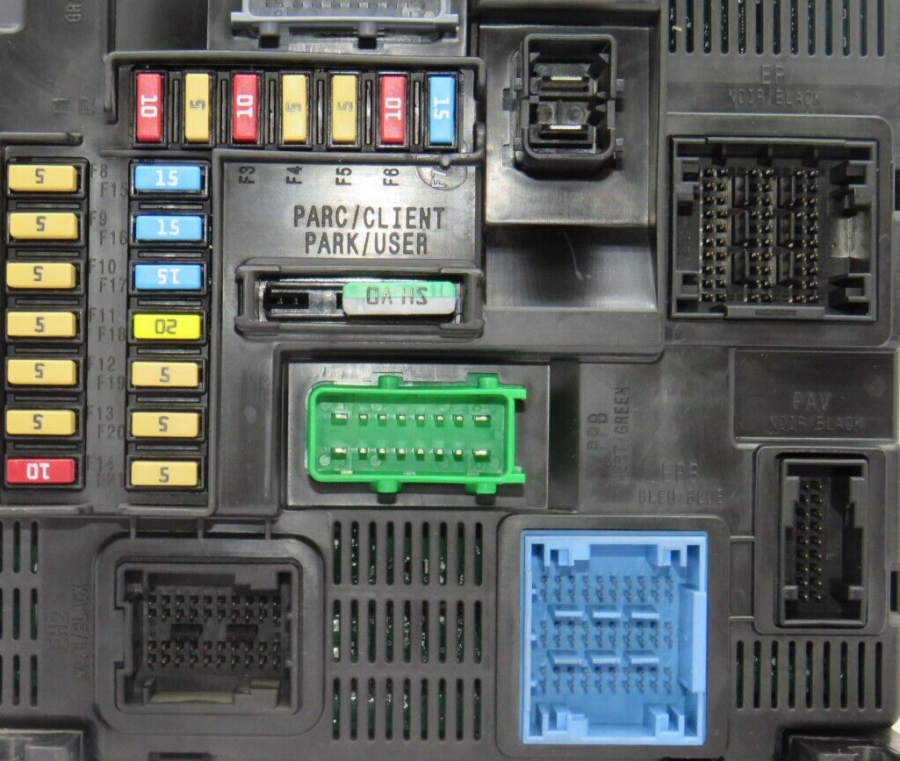 Caja de Fusibles PEUGEOT/CITROEN 9819850080 9819850080-00 BSIN0300 BSI-N03-00 - Imagen 5
