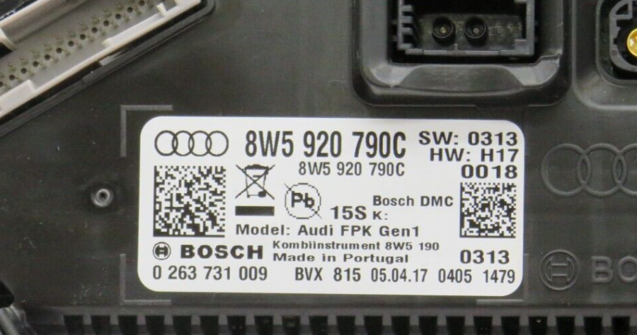 Instrument Panel AUDI (A4 A5 Q5) 8W5920790C 8W5 920 790 C 0263731009 - Image 6