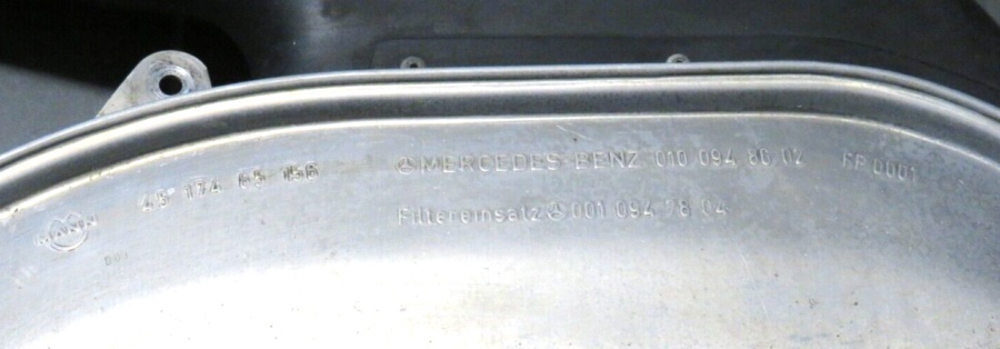 Air Filter Box MERCEDES-BENZ W126 4517485156 45 174 85 156 0100948602 - Image 3