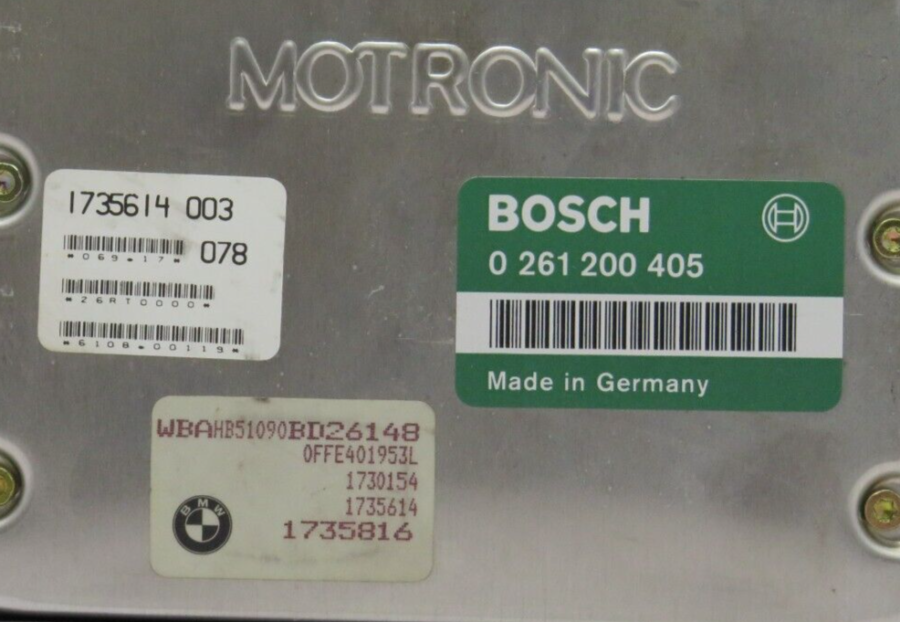 ECU Centralita BMW E32 E34 E36 0261200405 0 261 200 405 1735614003 1735816 - Imagen 5