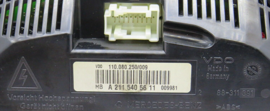 Cuadro de Instrumentos MERCEDES-BENZ CLASE E W211 A2115405611 110080250009 - Imagen 4