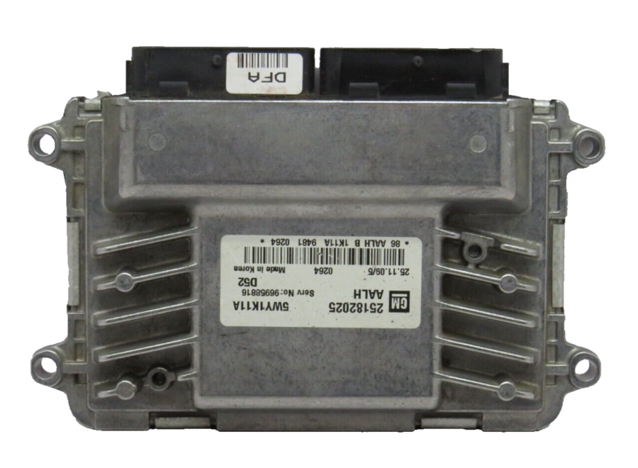 ECU Centralita CHEVROLET SPARK 25182025 25182025 AALH 5WY1K11A 5WY1K11A D52 - Imagen 2