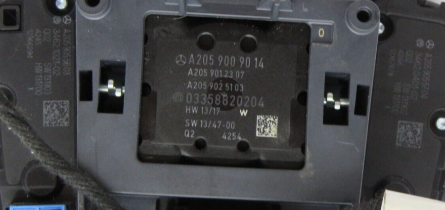 Multifunction Remote Control MERCEDES-BENZ C CLASS W205 A2059009014 A2059055603 - Image 4