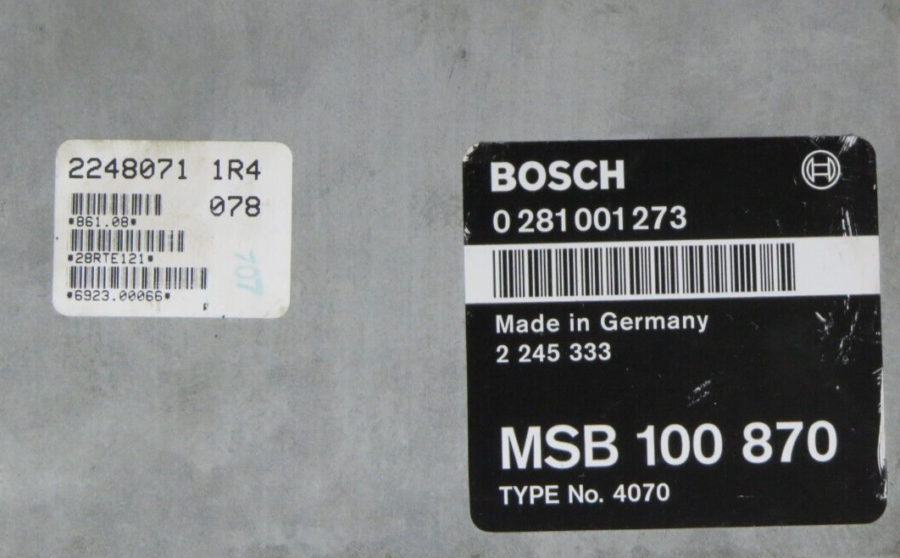 ECU Centralita LAND ROVER RENGE 0281001273 2245333 22480711R4 MSB100870 - Imagen 5