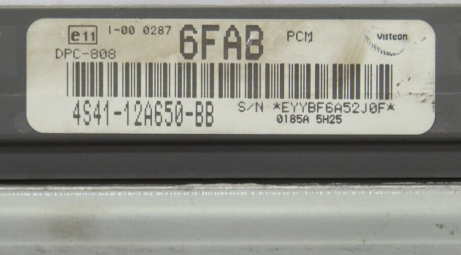 ECU Centralita FORD TRANSIT CONNECT 4S4112A650BB 4S41-12A650-BB F5SB14A624AA - Imagen 5