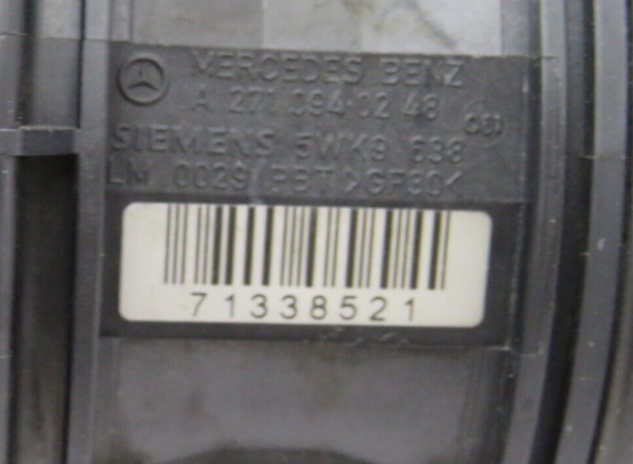 Flowmeter MERCEDES-BENZ C-CLASS A2710940248 A 271 094 02 48 - Image 5