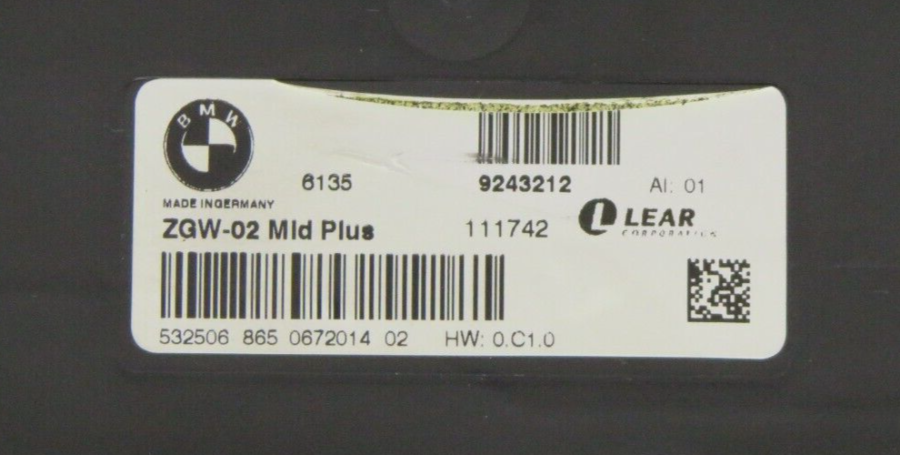 Unidad de Control BMW SERIE 5 61359243212 6135 9243212 - Imagen 5