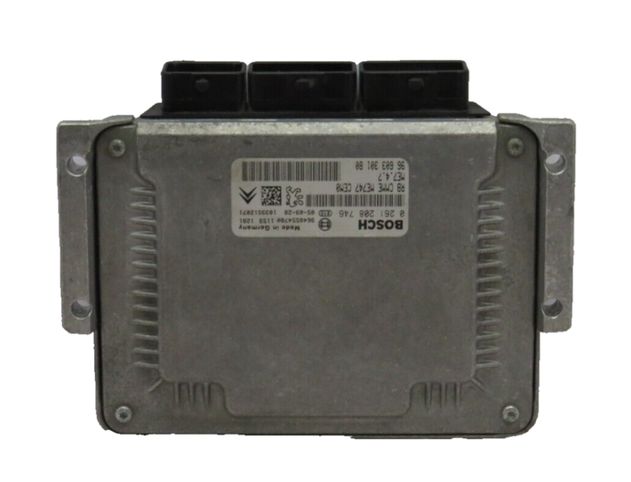 Centralita Motor PEUGEOT 407 9660330180 96 603 301 80 0261208746 0 261 208 746 - Imagen 3