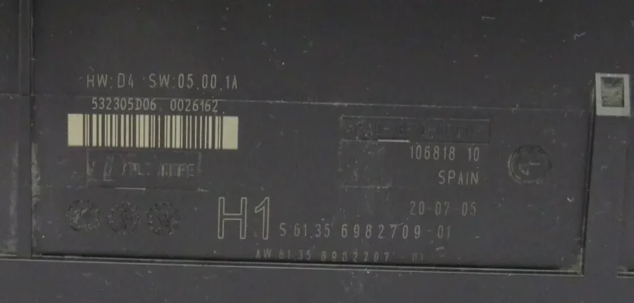 Unidad de Control BMW 3 E90 E91 6135698270901 61.35.6982709-01 532305D06 - Imagen 6