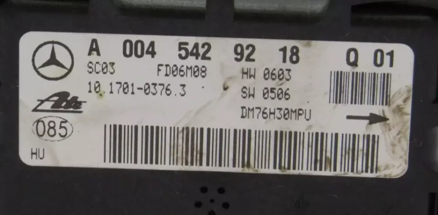 Modulo Electrónico MERCEDES-BENZ CLASE C W203 A0045429218 10170103763 - Imagen 6