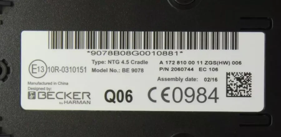 Módulo Electrónico MERCEDES-BENZ (M, ML) A1669005715 A1729014804 A1728100011 - Imagen 10