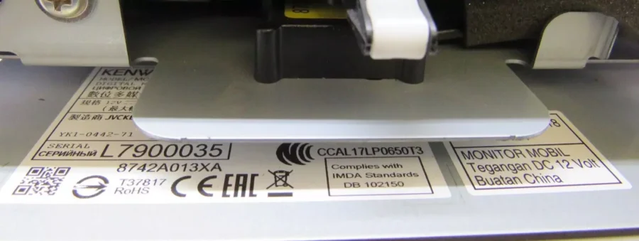 Pantalla Multifunción MITSUBISHI ECLIPSE CROSS 8742A013XA L7900035 - Imagen 6