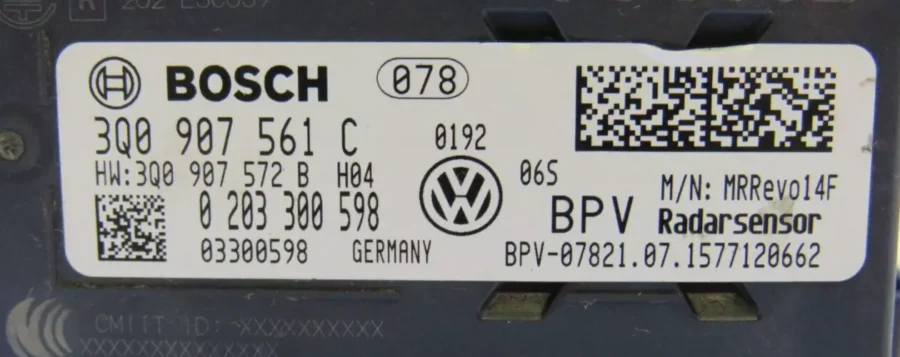 Módulo Electrónico VW/AUDI/SEAT/SKODA 3Q0907561C 3Q0907572B 0203300598 - Imagen 8
