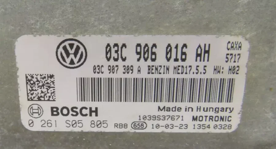 Centralita del Motor VW/AUDI/SEAT/SKODA 03C906016AH 03C 906 016 AH 0261S05805 - Imagen 7