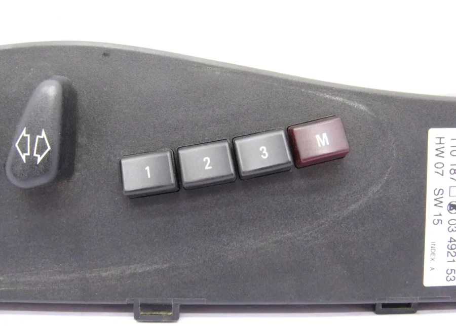 Seat Control Switch BMW X5 61317119867 03492153 03 4921 53 - Image 4