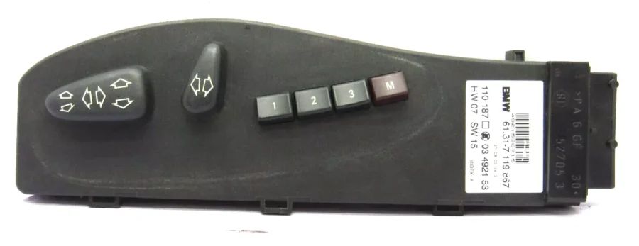 Seat Control Switch BMW X5 61317119867 03492153 03 4921 53