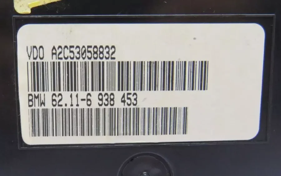 Instrument Cluster BMW E38 E53 62116938453 62.11-6 938 453 A2C53058832 - Image 8