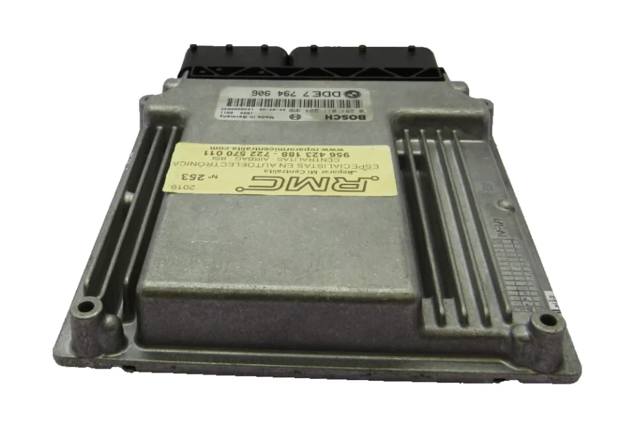 Engine Control Unit BMW SERIES 5 E60 E61 DDE7794906 7794906 0281011224 - Image 2