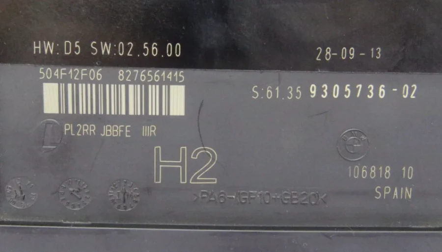 BMW X1 Electronic Module 6135930573602 61.35 9305736-02 - Image 9