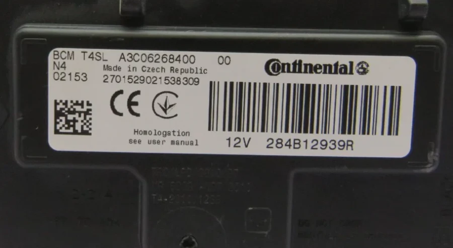 RENAULT EXPRESS Electronic Module 284B12939R A3C06268400 - Image 7