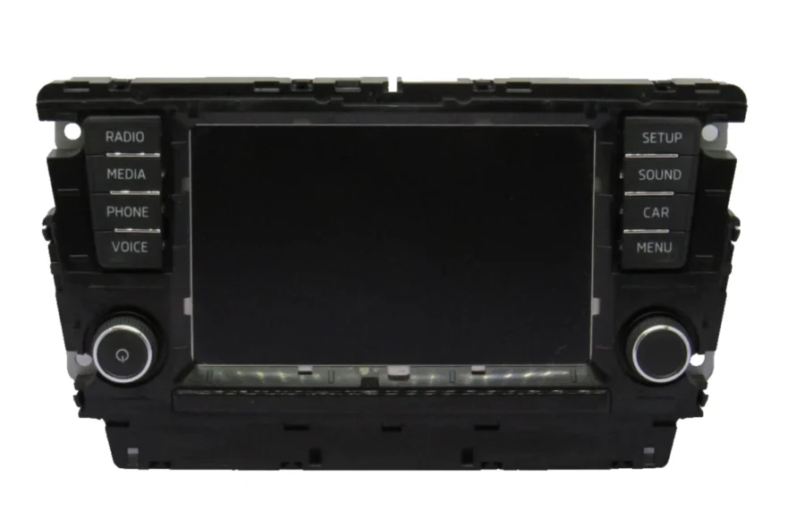 Multifunction Display SKODA RAPID (NH) 5JA919604B 5JA 919 604 B - Image 2