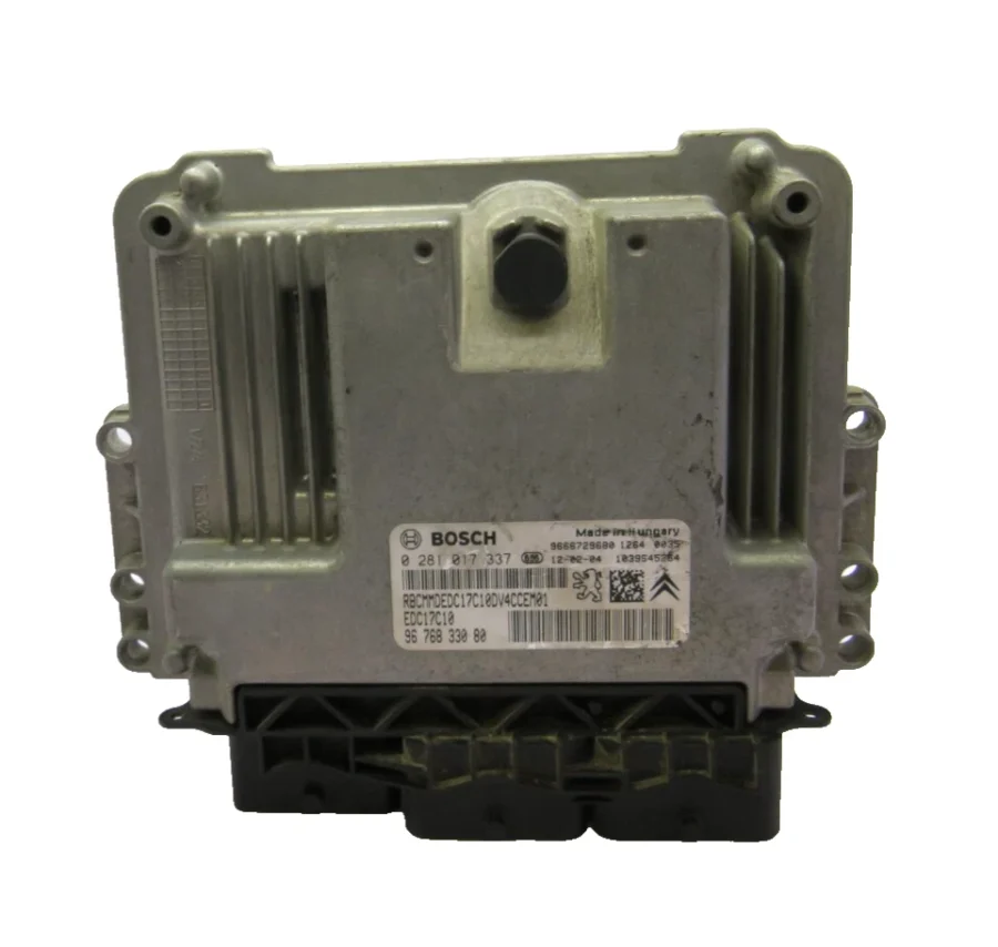 Centralita del Motor PEUGEOT/CITROEN 9676833080 96 768 330 80 0281017337 - Imagen 4