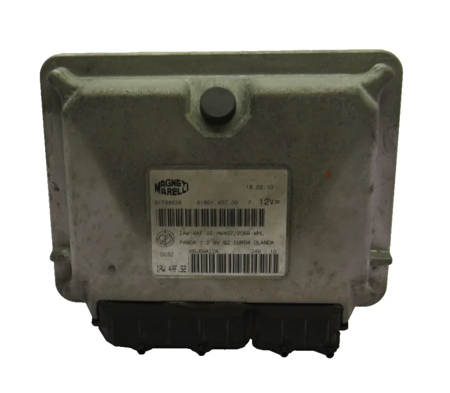 Centralita del Motor FIAT PANDA 6160140700 61601.407.00 51798638 IAW 4AF.S2 - Imagen 4