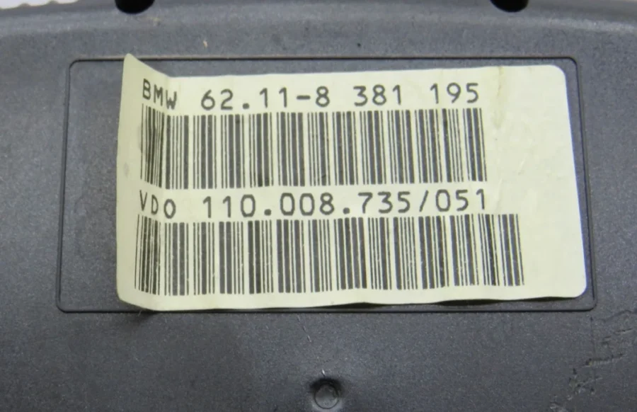 Instrument Cluster BMW 5 E39 62118381195 62.11-8 381 195 110008735051 - Image 7