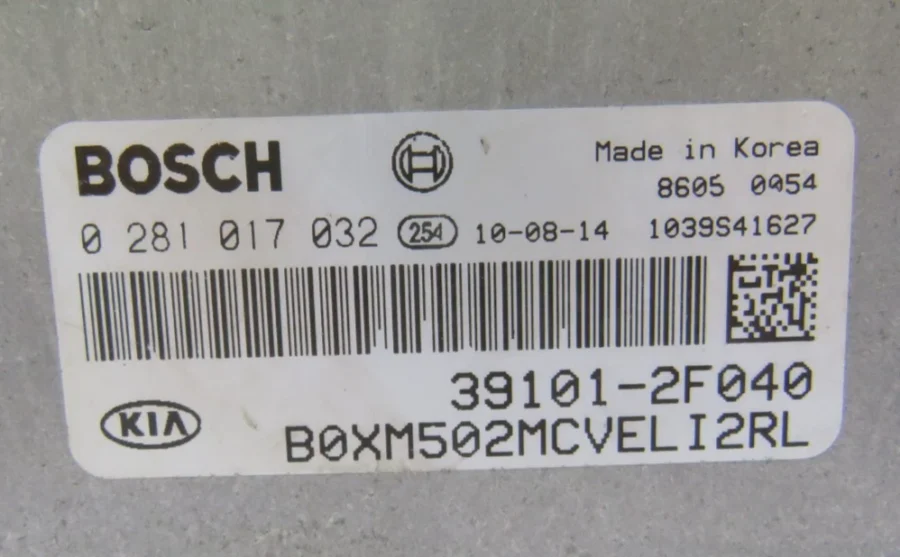 Centralita del Motor KIA SORENTO 391012F040 39101-2F040 0281017032 - Imagen 7