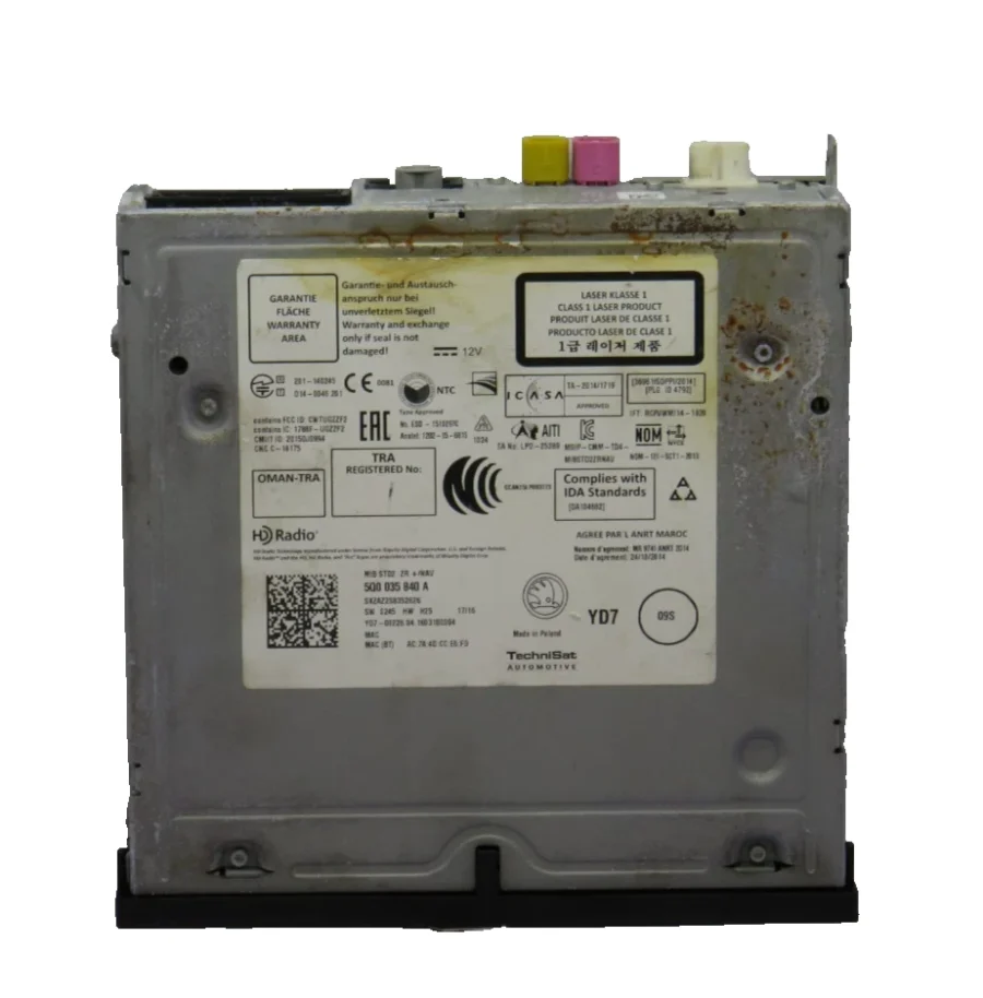 Sistema Audio/Radio CD SKODA FABIA 5Q0035840A 5Q0 035 840 A - Imagen 3
