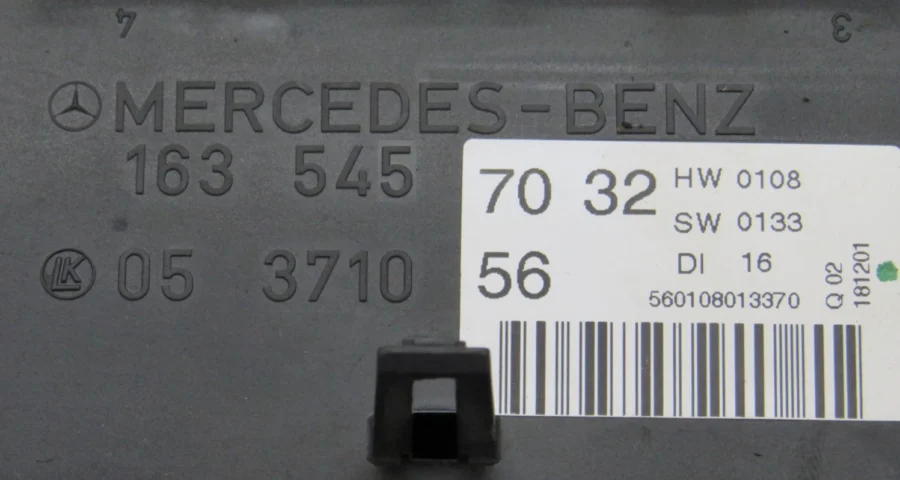 Comfort Module MERCEDES-BENZ ML(W163) 1635457032 163 545 70 32 05371056 - Image 5
