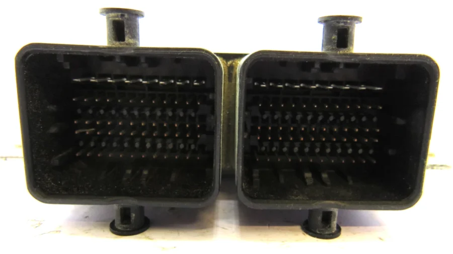 Engine Control Unit FIAT PANDA 52068617 9GFTE BC 0153796B - Image 7
