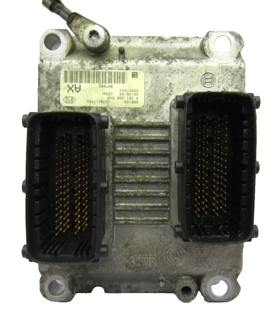 OPEL CORSA D Engine Control Unit 55557933 1039S17766 0261208940 0261208940 - Image 5