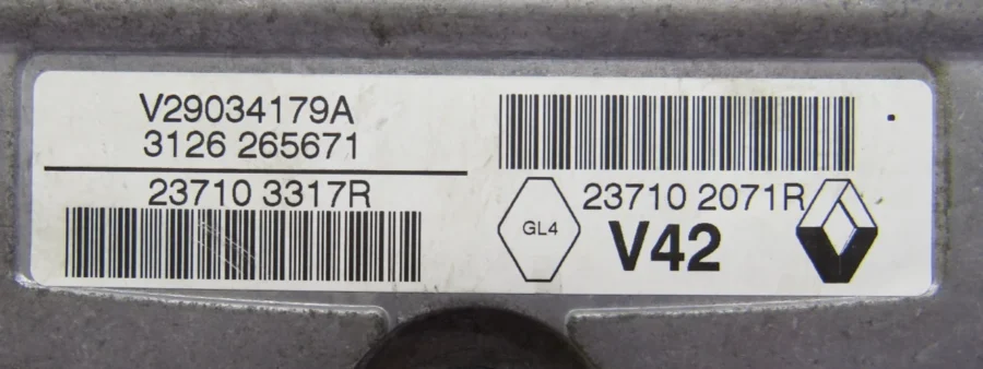 Engine control unit for Renault CLIO/Dacia Sandero V29034179A 237102071R - Image 8
