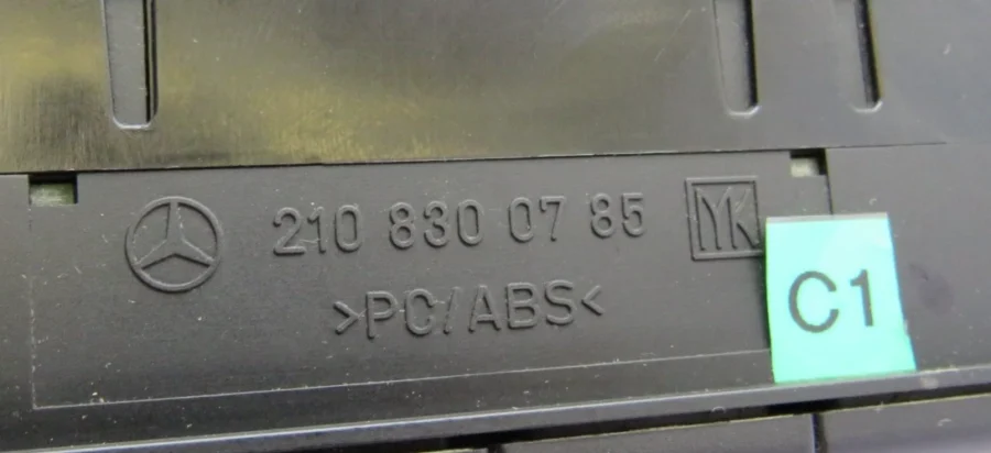 Air Conditioning Control MERCEDES-BENZ W210 2108300785 210 830 07 85 - Image 7