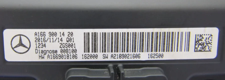 Multifunction Display MERCEDES-BENZ W166 A1669001420 A1669018106 A2189021606 - Image 7