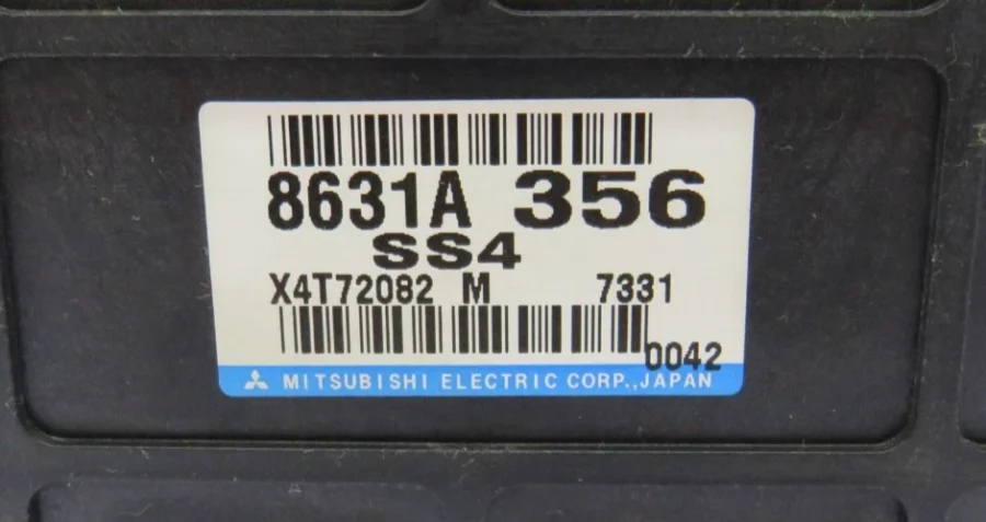 Engine Control Unit MITSUBISHI PAJERO X4T72082M X4T72082 M 8631A365 8631A 365 - Image 8