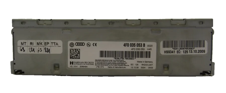 Sistema Audio/Radio CD AUDI A5 SPORTBACK (8T) 4F0035053B 4F0 035 053 B - Imagen 4