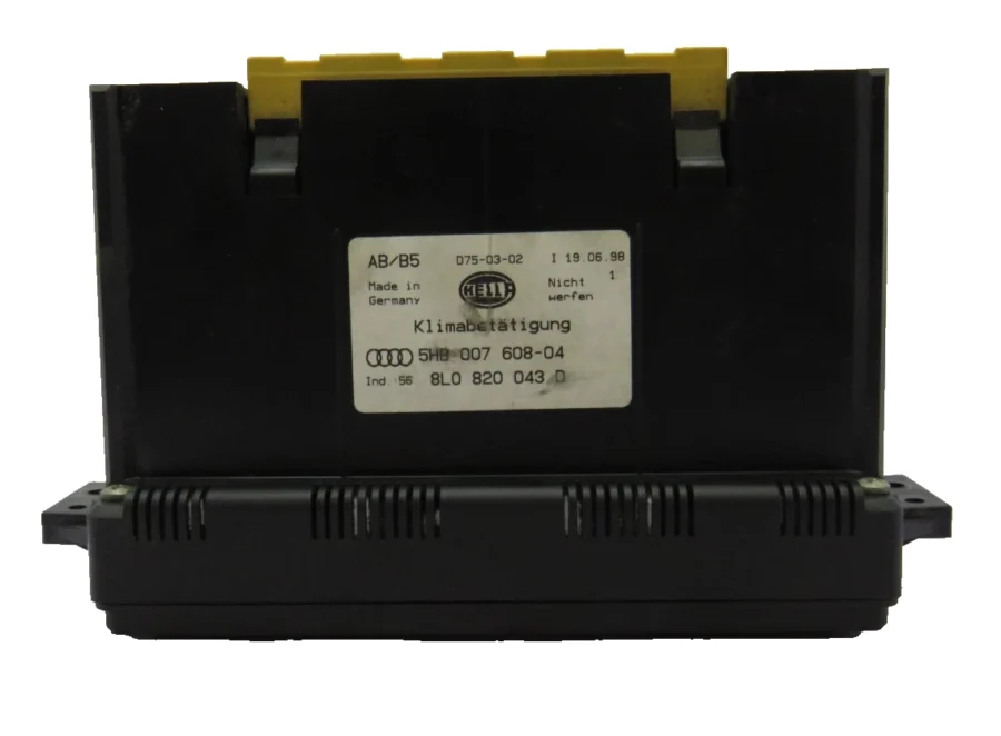 Air Conditioning Control Unit AUDI A3 8L0820043D 8L0 820 043 D 5HB00760804 5HB 007 608-04 - Image 5