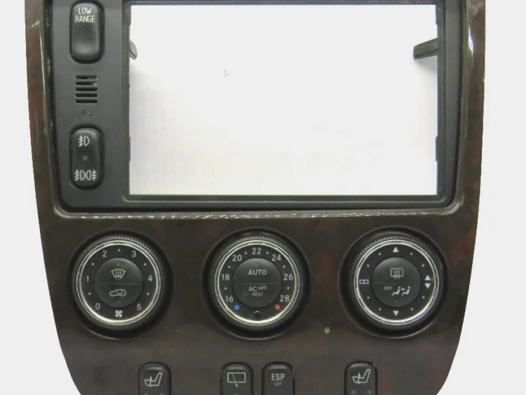 Mando del Climatizador MERCEDES-BENZ CLASE M W163 A1638204989KZ 5HB96464304