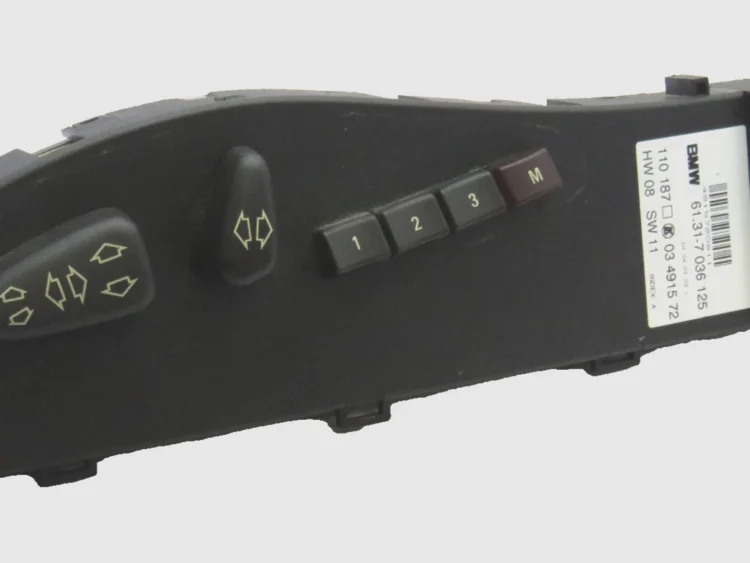 Ajustes de los Asientos BMW X3 61317036125 61.31-7 036 125 03491572 GARANTIA