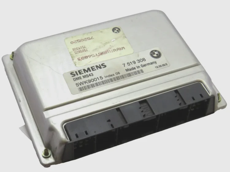 BMW E46 Engine Control Unit 7519308 7 519 308 5WK90015 DMEMS43 WARRANTY