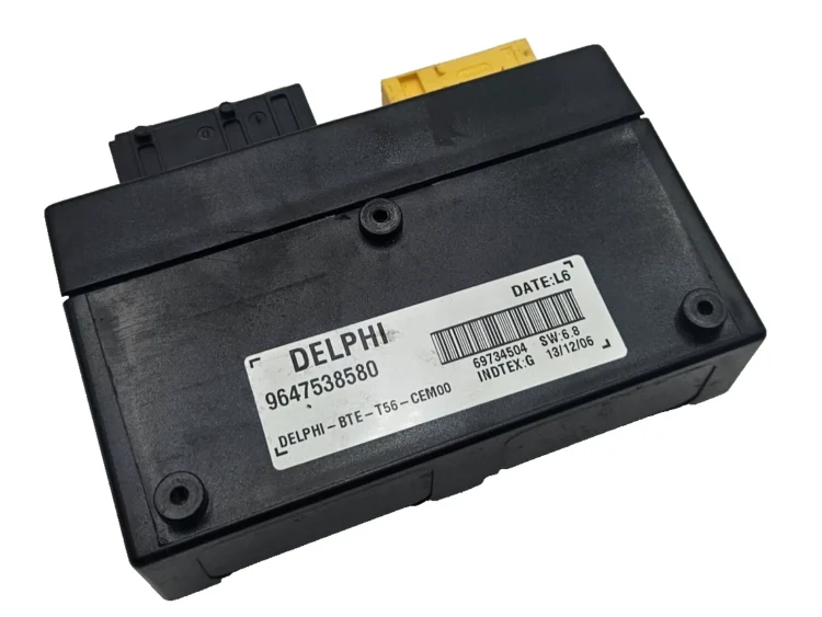 Electronic Module PEUGEOT 307 9647538580 WARRANTY